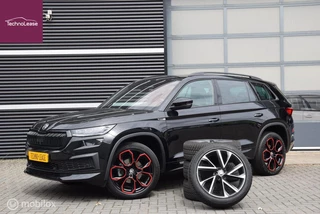 Skoda Kodiaq 1.5 TSI Sportline Business Xtreme 20 inch Panorama Leder zomer én winterset