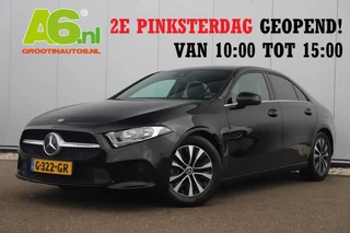 Mercedes-Benz A-klasse 180 d Business Solution Automaat Half Leder Sportstoelen Widescreen Navigatie Carplay Android Clima Cruise Achteruitrijcamera Getint Glas