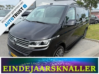 Volkswagen Transporter 2.0 TDI L2H1  DC T6.1 2.0 TDI 204Pk Bulli 4- MOTION  Dubbele Cabine DSG  DIG. COCKPIT ADAPT. CRUISE LED, LEDER, 2x Schuifdeur