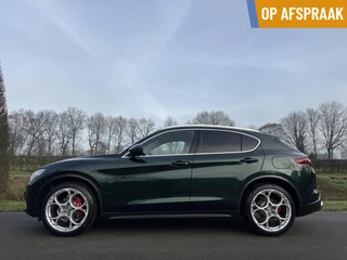Alfa Romeo Stelvio 2.0t Q4 280pk Luxery, My21, Verde Visconti, Uniek!!