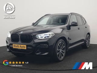 BMW X3 xDrive30e M Sport Plug In Hybrid 293pk Dealer O.H PHEV | Trekhaak Af Fabriek | 360 Camera | Head Up | Adaptive LED |  Lederen Sportstoelen & Sportstuur Verwarmd | Keyless | Apple Carplay | Navigatie | Cruise Control | Virtual | DAB | 20" L.M