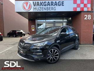 Opel Grandland X 1.6 Turbo Hybrid Ultimate // LEDER+ ELEK.STOEL // DODEHOEK // ELEK. KLEP // NAVI+CARPLAY // STOELVERKOELING+VERWARMING // KEYLESS // FULL LED //