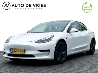 Tesla Model 3 Standard RWD Plus 60 kWh | Zwart leder | Autopilot | Panoramadak | 1e Eigenaar