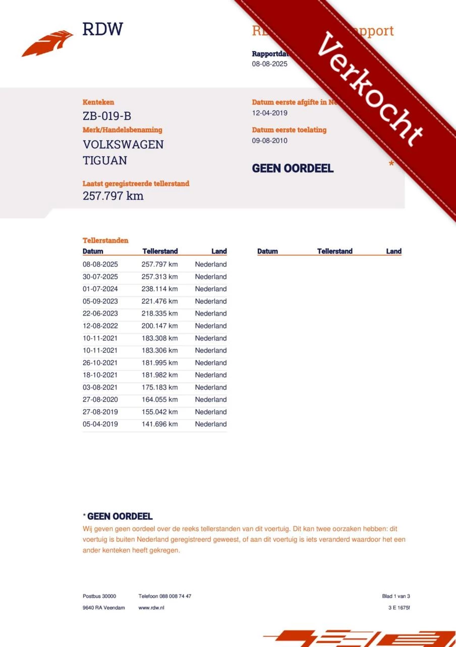 Hoofdafbeelding Volkswagen Tiguan