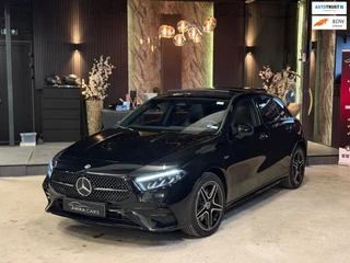 Hoofdafbeelding Mercedes-Benz A-Klasse Mercedes-Benz A-klasse 250 e Night Edition AMG|PANO|SFEER|BOMVOL!