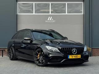 Mercedes-Benz C-klasse Estate AMG 63 Edition 1|476pk|2016|Pano|Head-Up|Burmester|360 Camera|Akrapovic|Stoelverw.|20"LMV