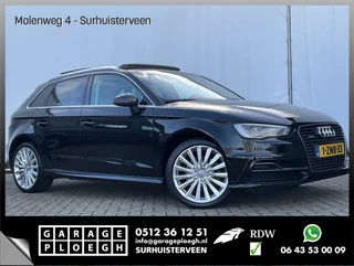Audi A3 Sportback 1.4 e-tron PHEV Ambition Automaat Pano Nav/Cruise Keyless Voll.Onderhouden!
