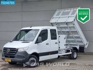 Mercedes Sprinter 514 CDI Kipper Dubbel Cabine 3500kg trekhaak Airco Cruise Tipper Benne Kieper Airco Dubbel cabine Trekhaak Cruise control