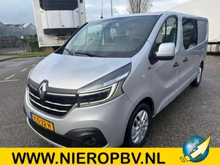 Renault Trafic dubcab automaat airco navi 170pk dub schuifdeur