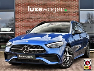 Hoofdafbeelding Mercedes-Benz C-Klasse Mercedes-Benz C-Klasse Estate 300 e AMG Line Pano Trekh Distronic 360-camera