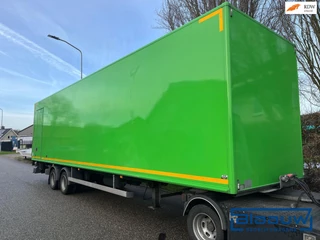 Bunk 10 Ton BE Oplegger | Laadklep 1500kg | 2 zijdeuren