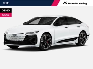Hoofdafbeelding Audi A6 Sportback e-tron Audi A6 Sportback e-tron S edition 286 PK · Privacy glas · Remzadels rood · Sportstoel leder zwart