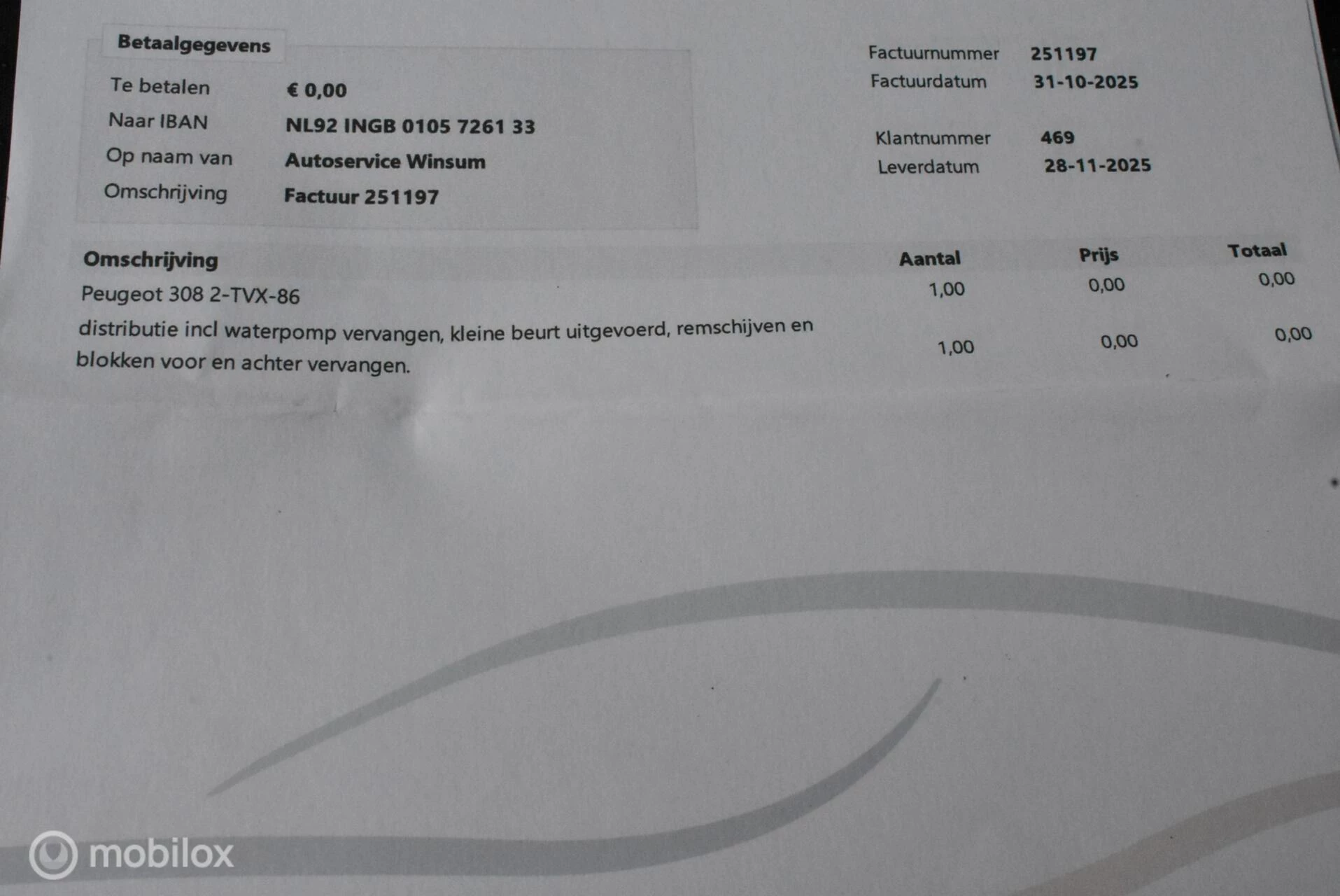 Hoofdafbeelding Peugeot 308