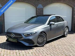 Mercedes A-klasse 180 AMG Line Clima Navi 360 cam HUD LED 19" Facelift model