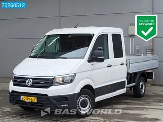 Volkswagen Crafter 102pk Open laadbak Dubbel Cabine Trekhaak Airco Cruise Camera Pritsche Airco Dubbel cabine Trekhaak Cruise control