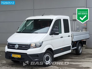 Hoofdafbeelding Volkswagen Crafter Volkswagen Crafter 102pk Open laadbak Dubbel Cabine Trekhaak Airco Cruise Camera Pritsche Airco Dubbel cabine Trekhaak Cruise control