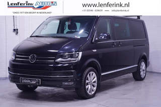 Volkswagen Transporter 2.0 TDI 204 pk Dubbel Cabine Highline 2x Elek. Schuifdeur, Leder, LED koplampen, Navi, Schuifdak, Trekhaak