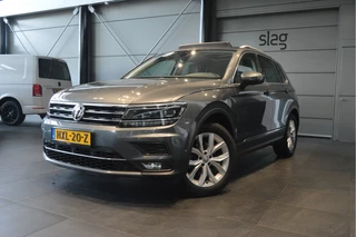Hoofdafbeelding Volkswagen Tiguan Volkswagen Tiguan 1.4 TSI ACT Highline navi pano leer camera trekhaak 150 pk !!