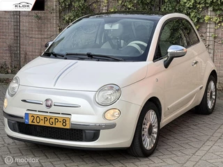 Fiat 500 1.2 Lounge Automaat Nap Airco Pano Navi Distrib V.V