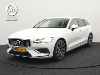 Volvo V60 T6 Recharge AWD Inscription Plug In Hybrid 340pk Dealer O.H PHEV | Adaptive Cruise | Lederen Sportstoelen Memory | Harman Kardon | BLIS | Camera | Keyless | Pilot Assist | Apple Carplay |