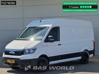 MAN TGE 3.140 Automaat L3H3 Trekhaak Airco Camera Parkeersensoren Euro6 L2H2 11m3 Airco Trekhaak