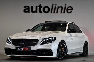 Mercedes-Benz C-klasse C 63 s AMG, Keramisch, Schaal, Carbon, HUD, 360, ACC, Pano, IWC, Drivers, Burmester, Keyless, Full!