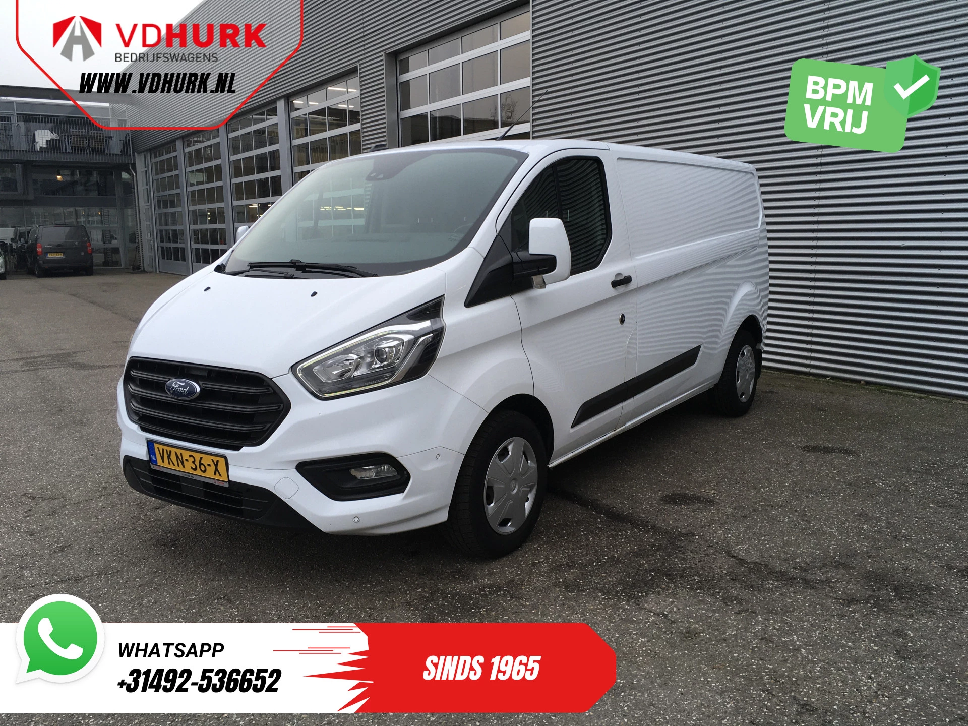 Hoofdafbeelding Ford Transit Custom