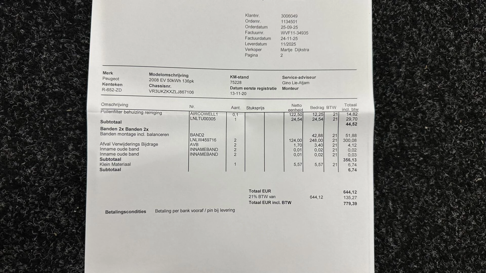 Hoofdafbeelding Peugeot e-2008