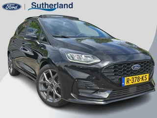 Ford Fiesta 1.0 EcoBoost Hybrid ST-Line X 125pk Trekhaak | Panorama dak / Open dak | Winterpack | Apple Carplay | Achteruitrijcamera