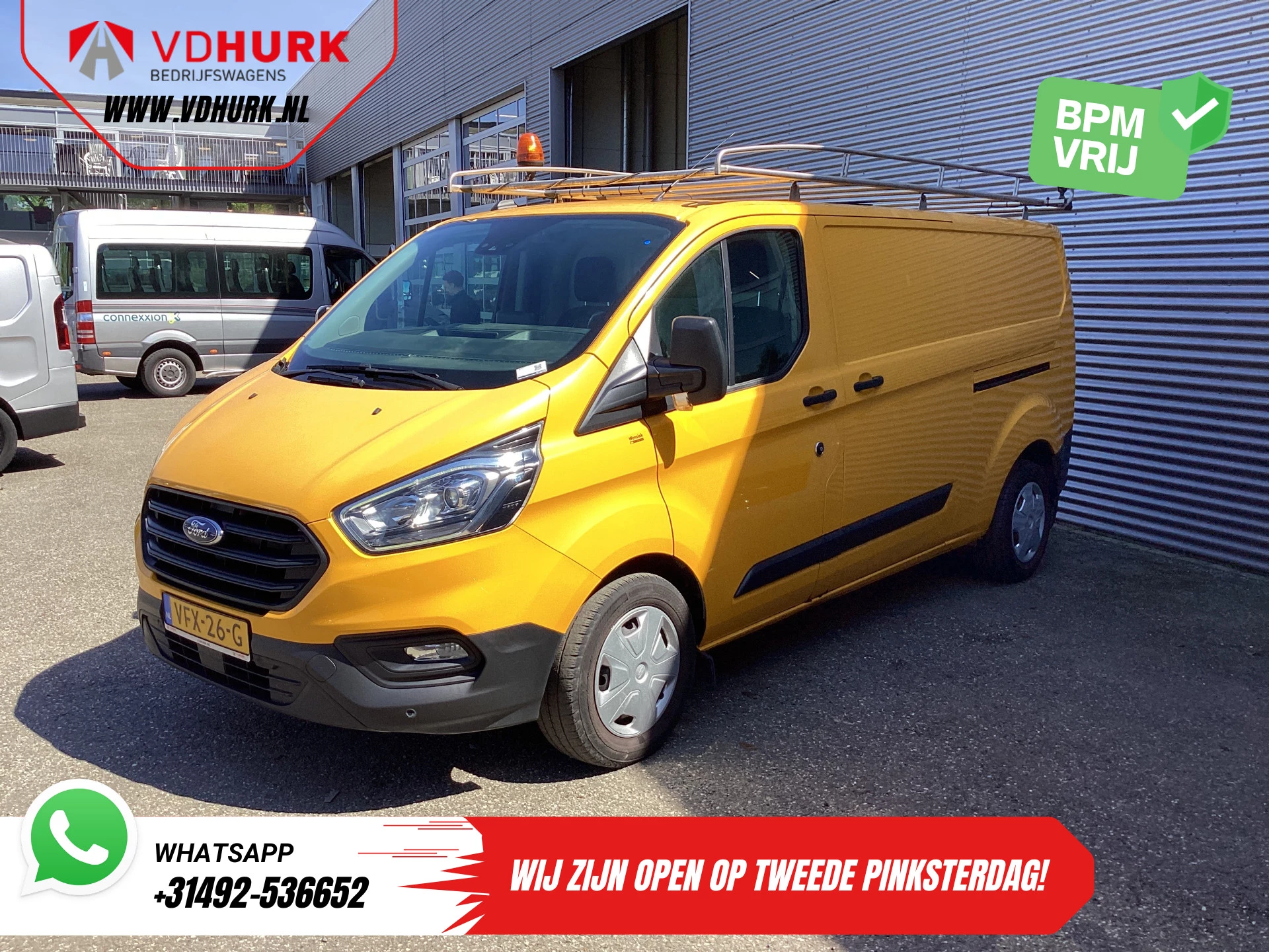 Hoofdafbeelding Ford Transit Custom