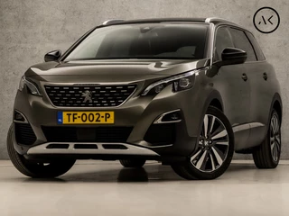 Peugeot 5008 1.2 PureTech GT-Line 7 Persoons (PANORAMADAK, APPLE CARPLAY, GROOT NAVI, 360 CAMERA, LEDER, SPORTSTOELEN, LED KOPLAMPEN, FOCAL AUDIO, KEYLESS, NIEUWSTAAT)