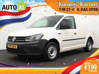Volkswagen Caddy 1.0 TSI 102 PK Business+ Leder Carplay Navi Trekhaak DAB