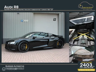 Hoofdafbeelding Audi R8 Audi R8 - Exclusive V10 PLUS  610pk 5.2 FSI Quattro