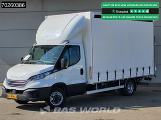 Iveco Daily 35C21 3.0L Automaat Schuifzeilen Laadklep 2025-Model Dubbellucht ACC LED CarPlay 3,5t Trekvermogen Euro6 Meubelbak Koffer 22m3 Airco