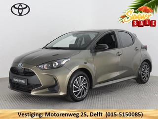 Toyota Yaris 1.5 HYBRID BI-TONE AUT. GARANTIE TOT 6-2032 FULL MAP NAVI.CRUISE.CLIMATE.APPLE/ANDROID