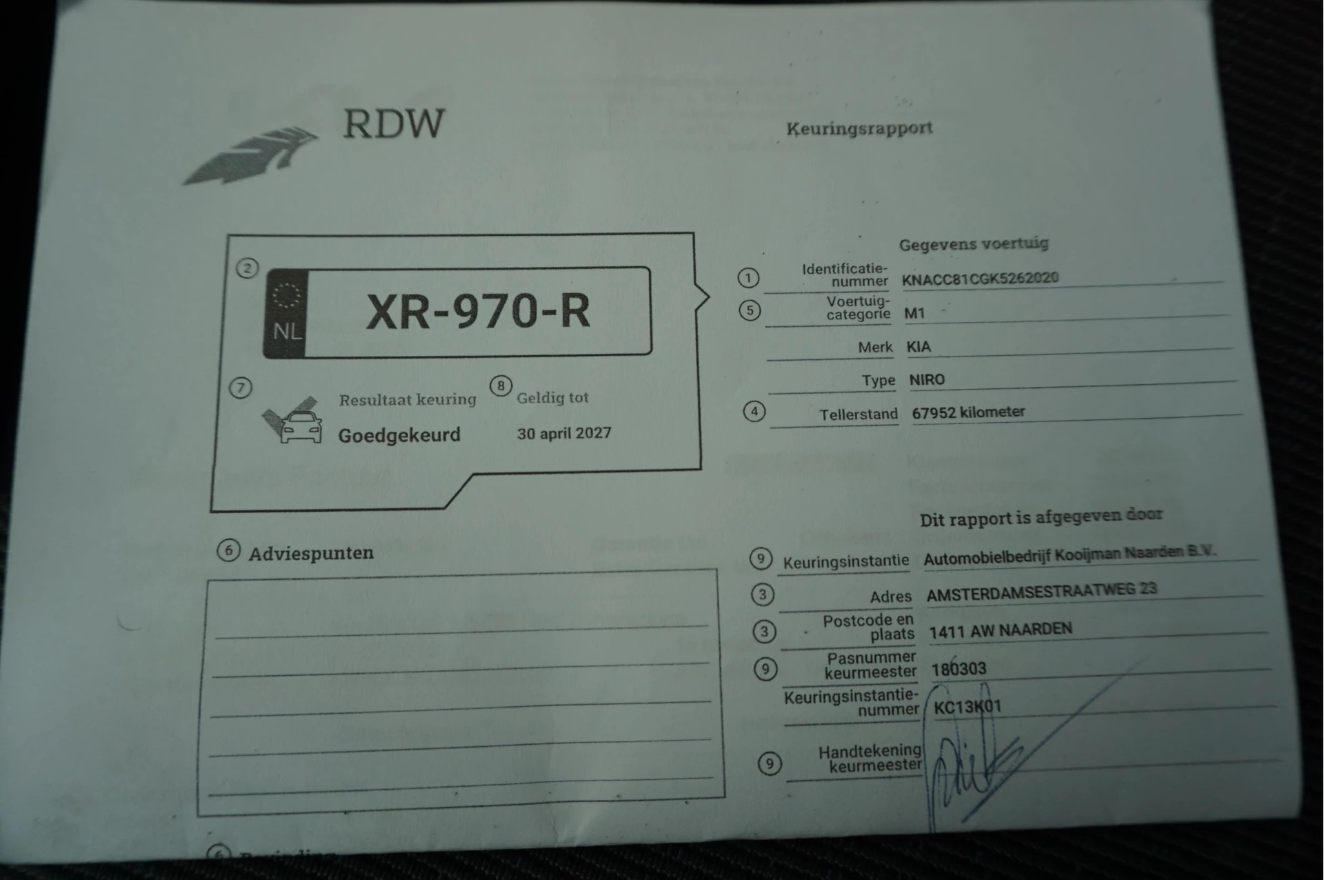 Hoofdafbeelding Kia Niro