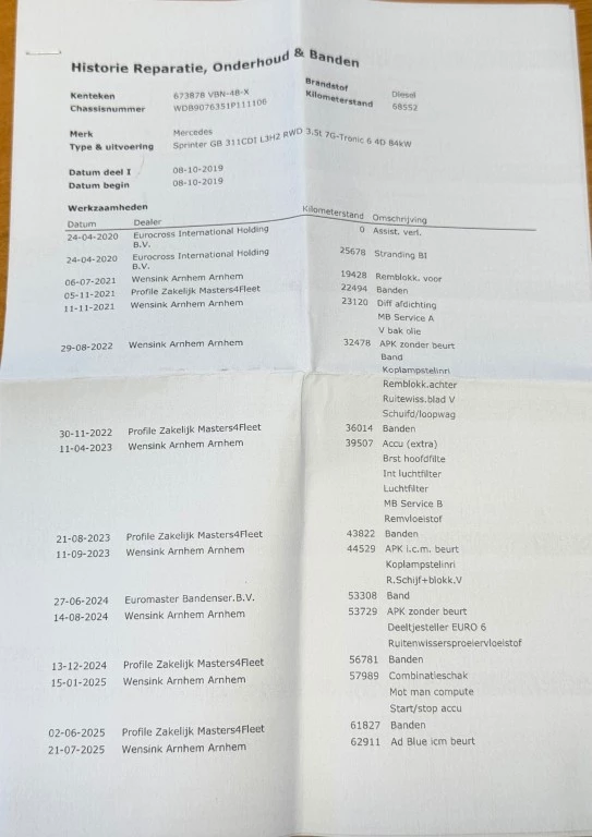 Hoofdafbeelding Mercedes-Benz Sprinter