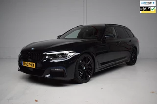 BMW 5-serie Touring 520i M-SPORT ORG.NED / NAP / PANORAMADAK / 360CAMERA / HARMAN-KARDON / NAPPA / HEAD-UP