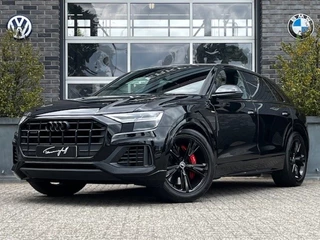 Audi Q8 55 TFSI E Q S-LINE - LUCHTVERING - BLACK OPTIK - EL. TREKH.
