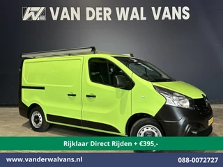 Renault Trafic 1.6 dCi L1H1 Euro6 *Rijklaar Direct Rijden* Airco | Imperiaal | Trekhaak | Navigatie | Cruisecontrol Parkeersensoren, Bijrijdersbank