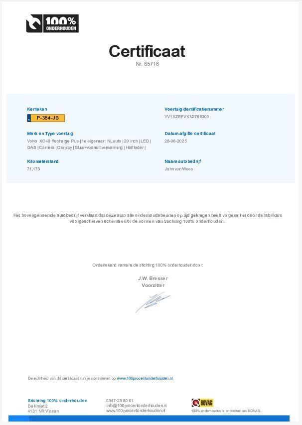 Hoofdafbeelding Volvo XC40