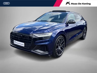 Audi Q8 55 TFSIe 280kW/381PK quattro Pro Line S · Panoramadak · Leder · 360°Camera + Parkeersensoren · Trekhaak ·