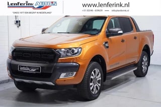 Hoofdafbeelding Ford Ranger Ford Ranger 3.2 TDCi Wildtrack 200 pk Aut. 2-Zits Navi Camera, Dakrails, Treeplanken, Trekhaak 3.500 kg