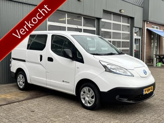 Nissan e-NV200 Business 24kWh Elektrische Airco Cruise controle Telefoonverbinding 2-Persoons Stoelverwarming Stuurverwarming Navigatie 2x Oplaadkabels aanwezig Ideaal voor camping groen rijden binnenstad !!
