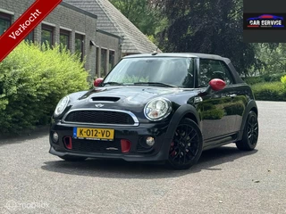 Hoofdafbeelding MINI Cooper Cabrio Mini Cabrio 1.6 John Cooper Works Chili NWE APK NAVI/STLVW/LMV