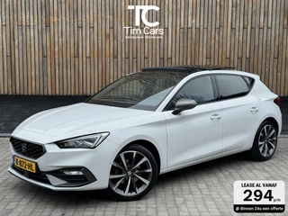 Seat Leon 1.5 eTSI FR Automaat | Panoramadak | Stoelverwarming | Achteruitrijcamera | LED verlichting | Stuurverwarming | Parkeersensoren voor en achter