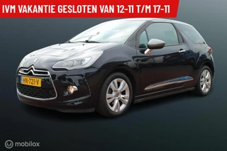 Citroen DS 3 1.2 PureTech So Chic 110 PK, Automaat, Cruise, Pdc, Airco, Donkerglas, 16 inch Lmv.