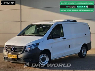 Hoofdafbeelding Mercedes-Benz Vito Mercedes Vito 116 Koelwagen Kerstner L2H1 230v-stekker Airco Cruise Camera Euro6 L2 Koel Koeler Kühl Kühler Kühlwagen Airco Cruise control