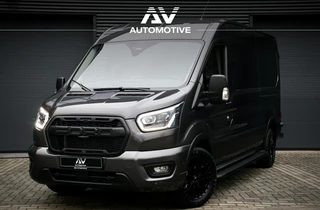 Ford Transit 350 2.0 TDCI L3H2 165PK AUT Limited | 360 Camera | ACC | Navigatie | Bi-Xenon | Stoelverwarming | Lane assist | BLIS | CarPlay | Trekhaak | 3-Zitter