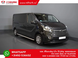 Opel Vivaro 1.6 CDTI 150 pk L2 DC Dubbel Cabine/ 2x Schuifdeur/ Keyless/ Stoelverw./ Navi/ Cruise/ PDC/ Sidebars